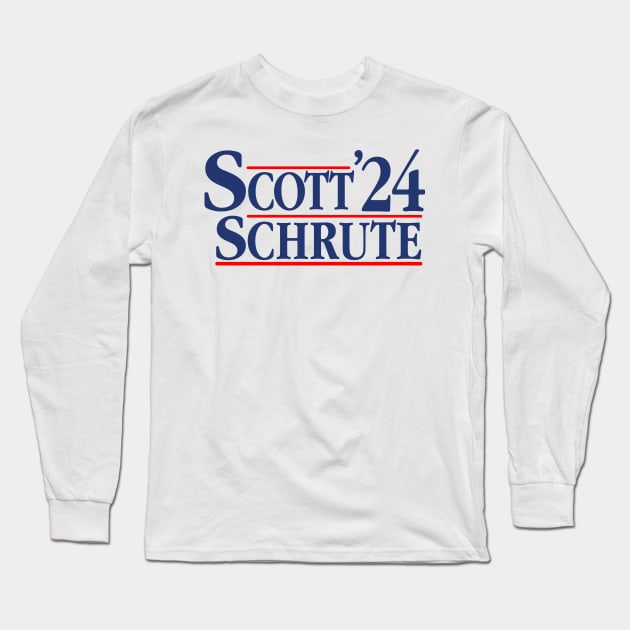 SCOTT SCHRUTE 2024 Long Sleeve T-Shirt by darklordpug